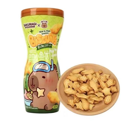 樱木良品星星状小鱼饼干140g（海苔味） 商品图0