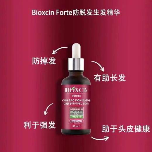 【中欧班列3瓶】土耳其进口BIOXCIN 柏科生防脱增发头皮养护强韧发根精华素50ml*3瓶/洗发水300ml*3瓶 商品图9