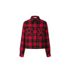 HERLIAN2025年秋季新品女士黑红格纹设计衬衫外套 商品缩略图4