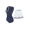 2F【Fandecie芬狄诗】时尚撞色圆领女士连体泳衣两件套FS00146 商品缩略图2