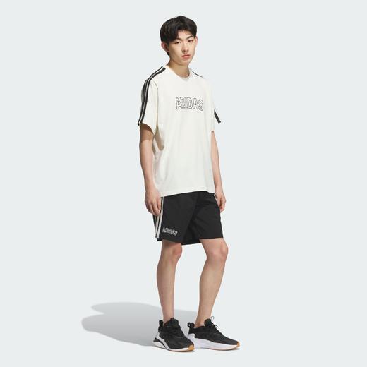 Adidas阿迪达斯MODERN SHORT SLEEVE T-SHIRT 纯棉运动休闲短袖圆领T恤 商品图4