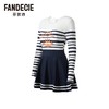 2F【Fandecie芬狄诗】简洁圆领舒适女士连体泳衣FS00149 商品缩略图1