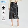 NUTS商场同款春秋款时尚甜酷气质皮裤半身裙女316063132B 商品缩略图0