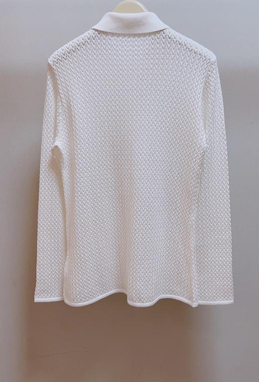 814-5 渠道货 小禾衬衫翻领针织开衫 商品图12