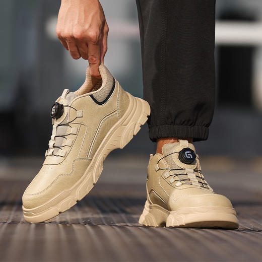 新款安全劳保鞋四季款低帮橡塑底轻便工装系列 商品图2