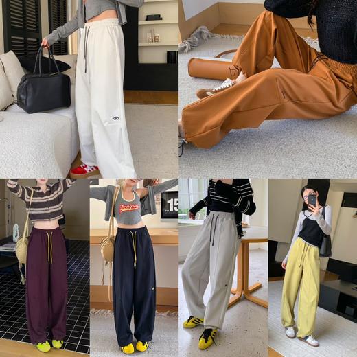 【LMG乐米果】初秋降落伞工装裤，干净利落，显高显瘦遮肉不挑身材，6色可选百搭潮流 商品图1