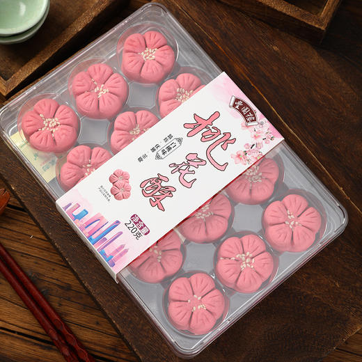 【苏州江南特产❗️传统糕点桃花酥】舌尖上的美味，入口细腻/口感酥软，桃花酥糕传统糕点心，休闲零食小吃茶点伴手礼L 商品图0