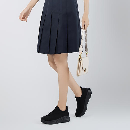 优选丨Justboom嘉适步 男女同款闪穿健步鞋，一脚蹬设计 告别弯腰系鞋带，彻底解放双手，一秒穿脱，体验云端脚感，飞织鞋面，细密透气孔，暴走不闷脚 商品图9