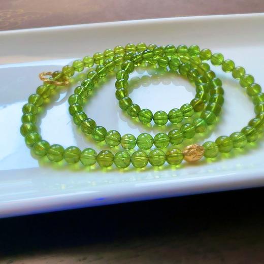 5.8mm多圈绿碧玺手串 商品图0