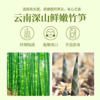 云乡人家泡椒竹笋尖即食山椒手剥笋片小包装休闲零食品小吃24g*20袋 /休闲食品 /豆干/素食零食 /卤味蔬菜零食 商品图4