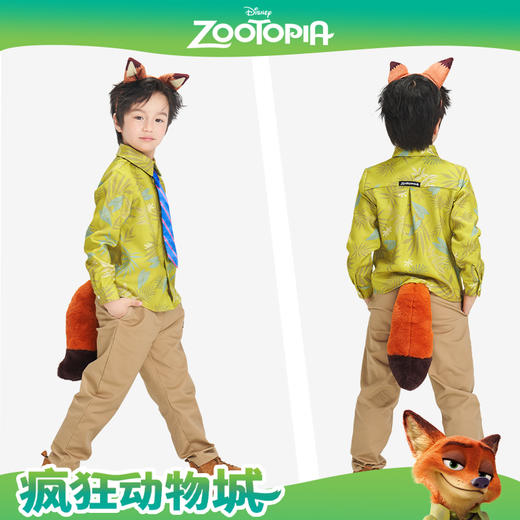 迪士尼疯狂动物城秋日尼克朱迪套装专柜同款含配饰 5255 5694 5254B 商品图1