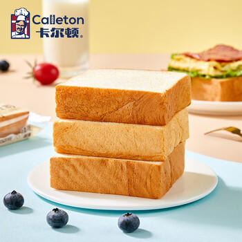 卡尔顿（Calleton）蛋皮吐司面包420g早餐休闲零食虎皮卷代餐糕点心下午茶摩洛哥面包 /休闲食品 /西式糕点 /吐司面包 商品图4