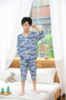 【29元限时秒杀】【秀黛】男童印花绵绸空调衫男童睡衣家居服L1441001T【门店同款】【如遇缺货自动退款，介意勿拍】 商品缩略图4