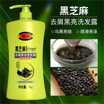 馥珮洗发水家庭装1公斤洗发露黑芝麻柔顺滋养女男士洗头膏洗发液 /个人护理 /洗发护发 /洗发水 商品图2