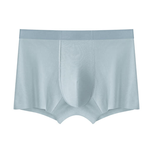 I'd爱帝男士内裤3条装长绒棉莱卡无痕一片式平角裤 商品图4