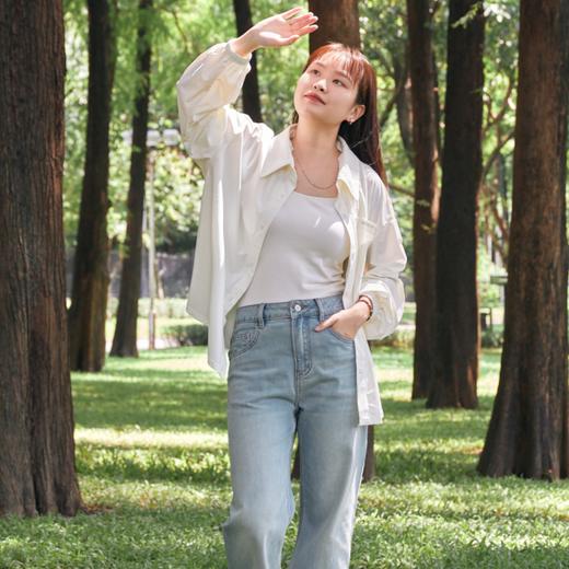 MOLYVIVI魔力薇薇盈感防晒衬衫|可拆卸帽一衣两穿，宽松版型百搭不挑人 商品图6