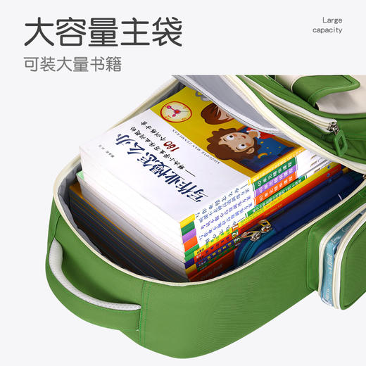 【开学季‼️】被催疯咯，1-6年级双肩包护脊减负护腰肩负3D大容量硬壳防水书包店 商品图3