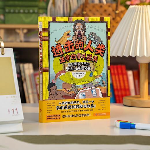 《进击的人类》精装两册  7-14岁  40亿年进化史、5大章、18个时间点、16个人类祖先的励志故事  了解人类进化 启发生存智慧 让孩子更懂生存之道  国际知名进化生物学家长谷川政美漫画新作 商品图3