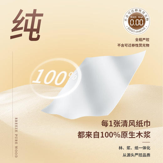 清风原木金装挂抽4层320抽*3提BR1CMOGE 商品图4