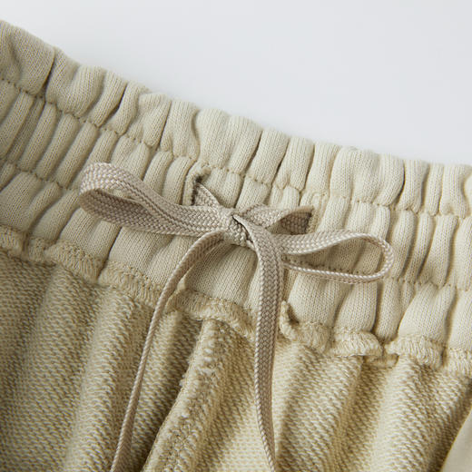 谜底阔腿裤长裤女2025秋新品百搭松紧腰抽绳休闲裤卫裤253MK1201 商品图3