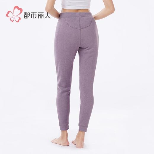 都市丽人打底裤双面磨毛女士打底裤多层打底裤厚九分女裤LLH4D6 商品图3
