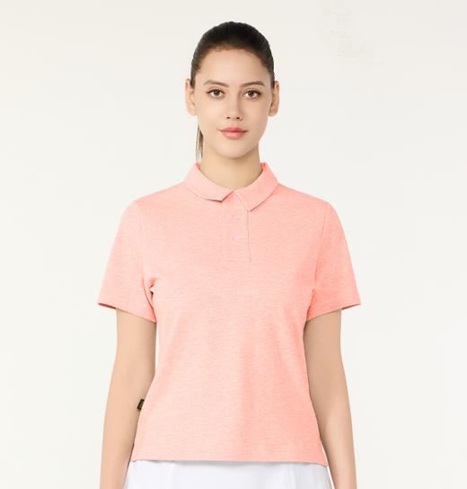 IYOGA女士 Polo 衫，简约翻领，日常休闲好搭T072 商品图0