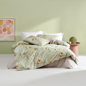 罗莱T 花影清漾全棉四件套 200×230cm