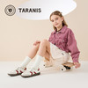 泰兰尼斯童鞋kids秋季新款休闲鞋女童男童防滑软底中大童运动板鞋  T02D5C6723 商品缩略图4