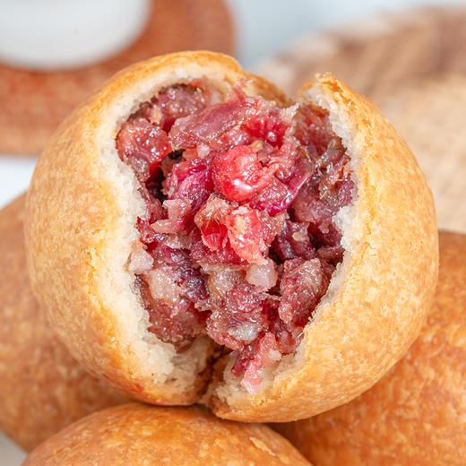 现烤硬壳云腿月饼 玫瑰云腿月饼 五仁云腿 蛋黄云腿 精选宣威老火腿 商品图0