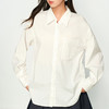 NEELLY纳俪商场同款秋季新款百搭浅色通勤衬衫女经典显瘦简约衬衣N25084B04408 商品缩略图2