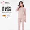都市丽人保暖内衣珠花棉女士保暖衣长袖长裤棉质保暖衣套装LWH9A3 商品缩略图0