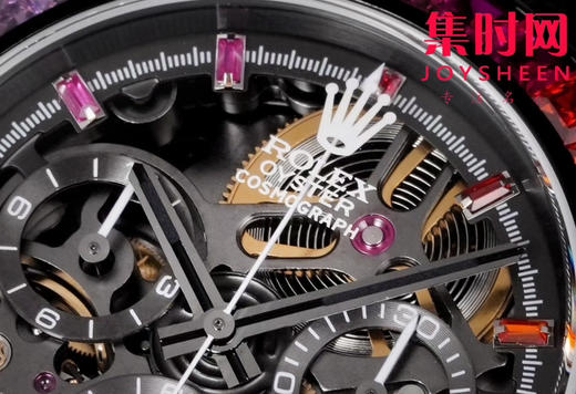 彩虹圈 改装迪通拿全碳纤维定制版 TWF劳力士迪通拿计时 男士腕表 商品图3