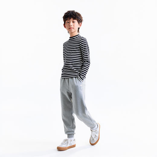 【实体店同款】男女童中领长袖针织衫秋季新款安奈儿童装AM531276 商品图3