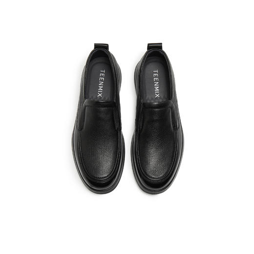 【云粉节】BF楼天美意2025秋新款复古一脚蹬通勤男休闲皮鞋3WR01CM5吊牌价999活动价499 商品图1