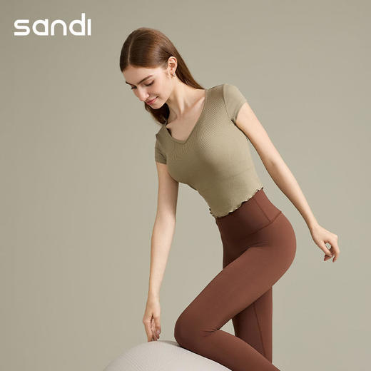2025秋冬款SL25016sandi短袖不可插胸垫 商品图2