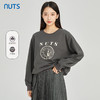 NUTS商场同款春秋款圆领时尚气质长袖T恤女314023199B 商品缩略图0