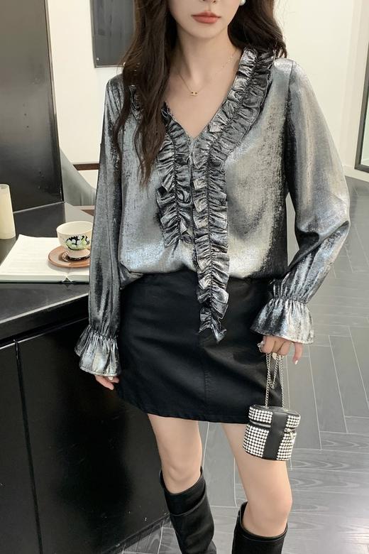 ELLA JADE 法式高级感别致上衣 21037 商品图0