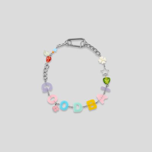 GOODBAI GOODEES 五彩logo多元素挂坠项链 商品图0