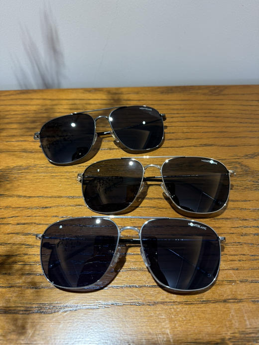 815-1 渠道货 MB25秋款 超轻钛架 男士飞行员太阳镜 轻盈舒适不夹脑袋 商品图8
