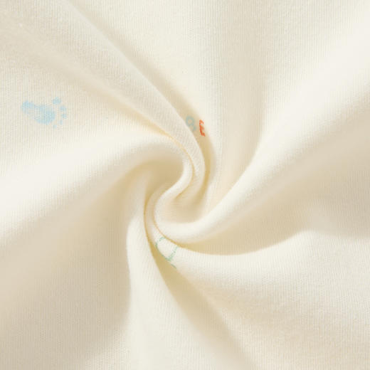 怡比梦想的足迹长袖系带哈衣HY25AUN020黄白色调52#-66# 商品图13