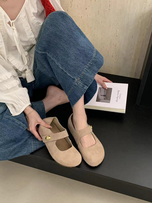 GZ韩版温柔百搭玛丽珍鞋(LH)(LD)-纪念日百货门店同款165245701(预售7-10天发货） 商品图1