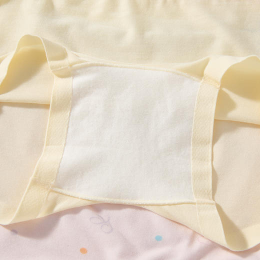 怡比欢乐动物园女童平角内裤3条入HY25AUN200黄紫色调90#-140# 商品图11