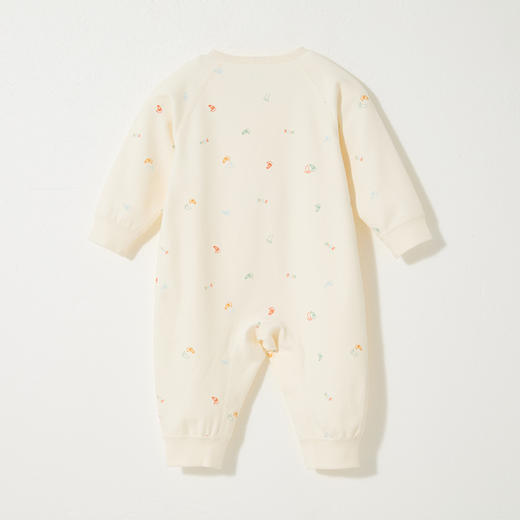 怡比梦想的足迹长袖系带哈衣HY25AUN020黄白色调52#-66# 商品图6