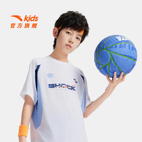 安踏儿童疾飞速干短袖丨透气舒适男大童短袖2025年夏季款运动短T352531103
