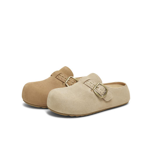 【云粉节】BF楼天美意厚底增高勃肯包头半拖鞋女外穿休闲凉拖2025秋新款BL561CH5吊牌价859活动价299 商品图3