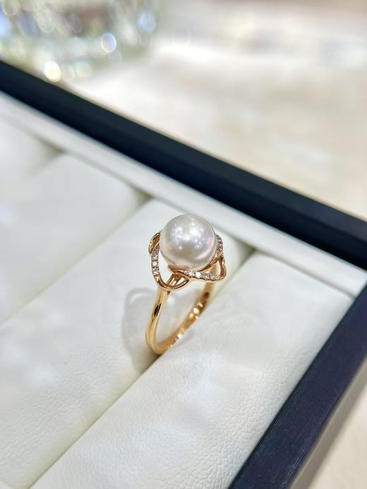 8-85mm akoya珍珠戒指 商品图2