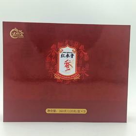 中国中医中药特种研究院技术支持宏聚堂红参元气膏一参安黑参黄金膏360g（12g/袋*30袋）