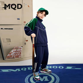 马骑顿（MQD）MQD男大童秋季新品潮酷休闲卡通圆领卫衣