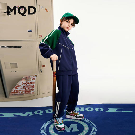 马骑顿（MQD）MQD男大童秋季新品潮酷休闲卡通圆领卫衣 商品图0