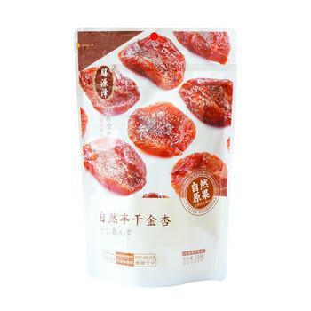 膳源泽自然半干金杏110g 0添加防腐剂果干蜜饯杏干解馋下午茶休闲零食 /休闲食品 /蜜饯果干 /杏干 商品图0